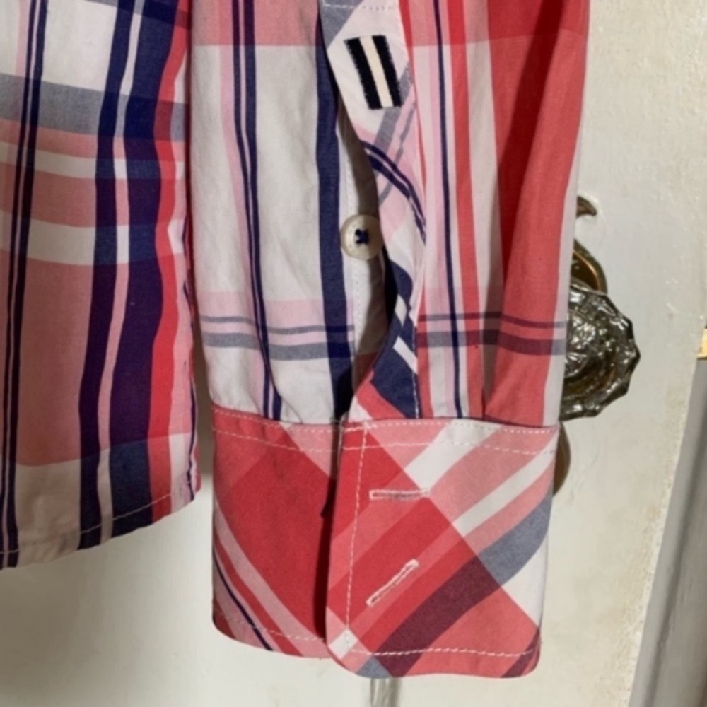 Gaastra Long Sleeve Multicolor Plaid Shirt - Picture 6 of 16